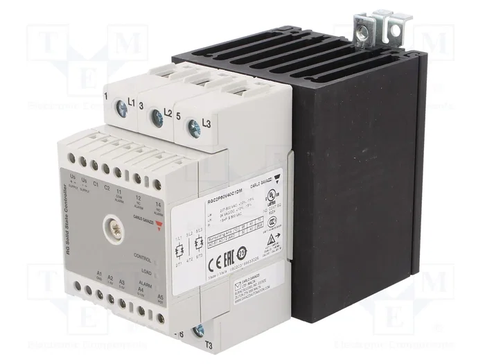 CARLO GAVAZZI RGC2P60V40C1DM Relé semiconductor trifásico 40A 180-660VAC CARLO GAVAZZI RGC2P60V40C1DM Relé semiconductor trifásico 40A 180-660VAC