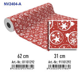 Papel De Regalo Bobina Basika 31 Cm X 80 M (2 Kg Aprox.) Navidad (Nv2404-A 31 Cm)