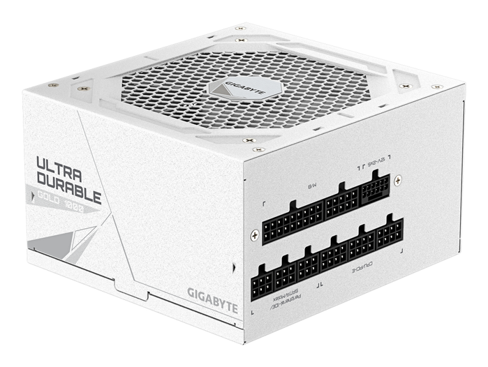 GIGABYTE UD1000GM PG5 V2 ICE Fuente de Alimentación 1000W 80 PLUS Gold ATX 3.1 Modular Color Blanco GIGABYTE UD1000GM PG5 V2 ICE Fuente de Alimentación 1000W 80 PLUS Gold ATX 3.1 Modular Color Blanco