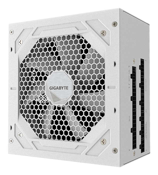 GIGABYTE UD1000GM PG5 V2 ICE Fuente de Alimentación 1000W 80 PLUS Gold ATX 3.1 Modular Color Blanco GIGABYTE UD1000GM PG5 V2 ICE Fuente de Alimentación 1000W 80 PLUS Gold ATX 3.1 Modular Color Blanco