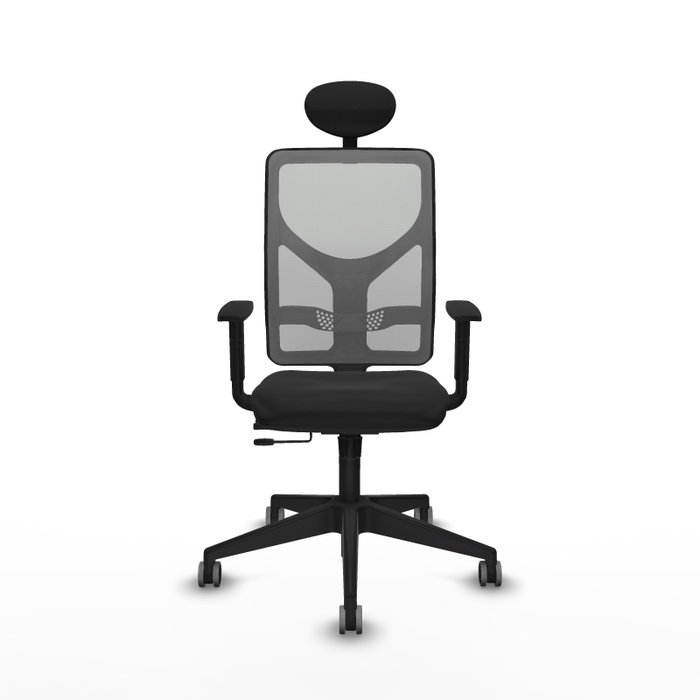 PIQUERAS Y CRESPO Silla de oficina Motilla con mecanismo Sincro/Traslack, Negro y Gris PIQUERAS Y CRESPO Silla de oficina Motilla con mecanismo Sincro/Traslack, Negro y Gris