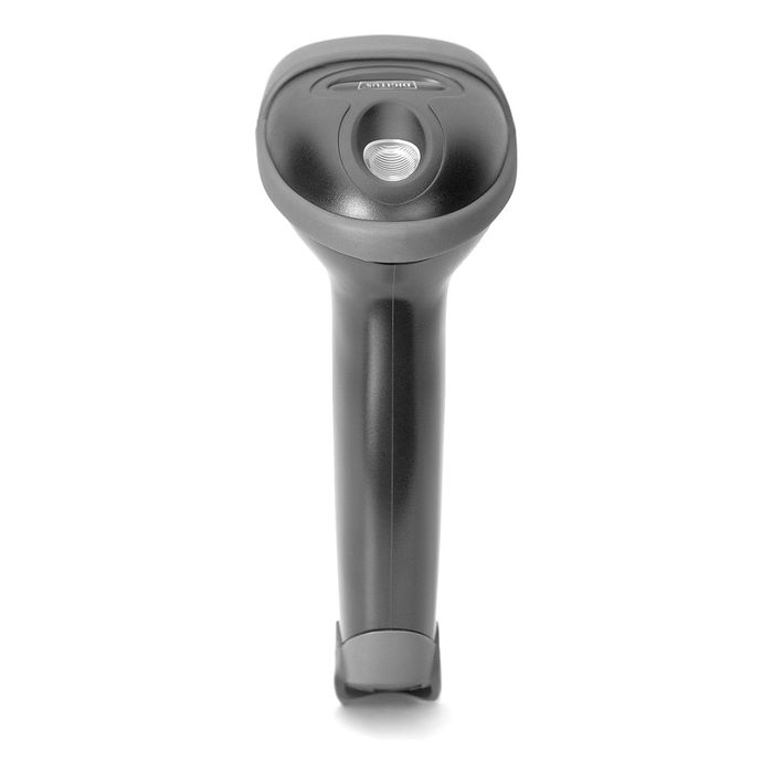 DIGITUS Escáner Manual de Códigos de Barras 1D Alámbrico USB, Lector Portátil para Negocios y Movilidad