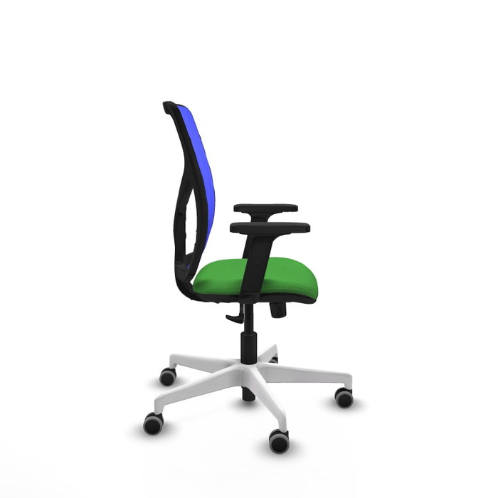 PIQUERAS Y CRESPO Silla de oficina Motilla con mecanismo Sincro, Verde y Azul PIQUERAS Y CRESPO Silla de oficina Motilla con mecanismo Sincro, Verde y Azul