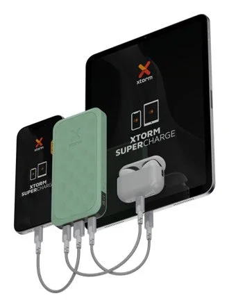 Xtorm FS5103U Powerbank Batería Externa 10000 mAh Polymer Litio Carga Rápida Quick Charge 3.0 20W Verde