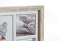Marco Multifoto Alpino DKD Home Decor Natural Gris Claro 2.5 x 31 x 39.5 cm (4 Unidades)
