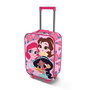 Karactermania Maleta trolley soft infantil 3D Princesas Disney Flowers 52x33x17 cm equipaje de mano