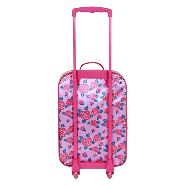 Karactermania Maleta trolley soft infantil 3D Princesas Disney Flowers 52x33x17 cm equipaje de mano