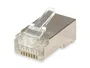 EQUIP Juego de conectores blindados Cat.6 RJ45, 100 unidades