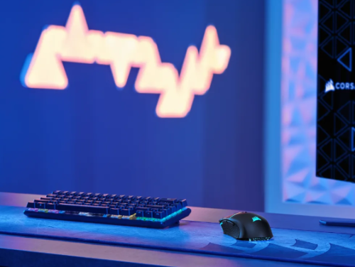 Corsair CH-931B011-EU Ratón Inalámbrico para Juegos RF Wireless + Bluetooth Óptico 26000 DPI Mano Derecha Negro