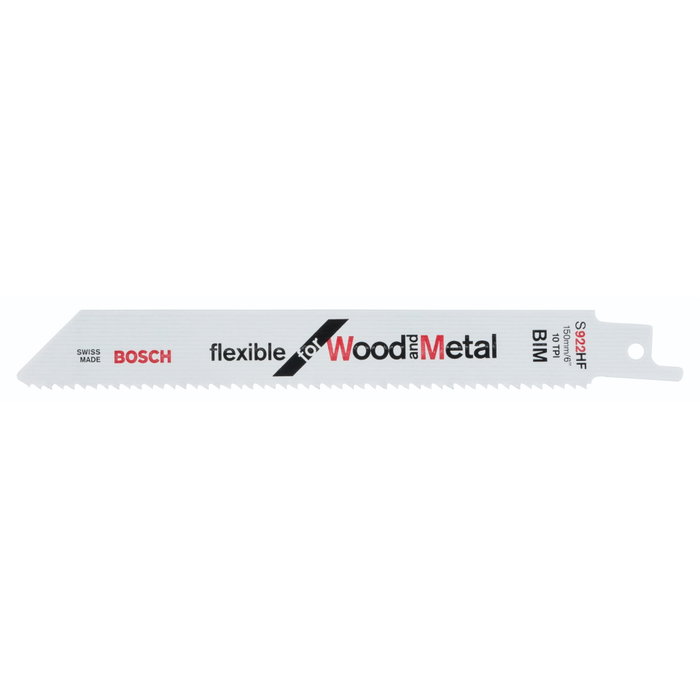 Bosch S 922 HF Flexible para madera y metal, 100 unidades Bosch S 922 HF Flexible para madera y metal, 100 unidades