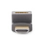 Startech Adaptador HDMI 2.0 Acodado hacia Arriba Macho a Hembra
