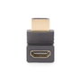 Startech Adaptador HDMI 2.0 Acodado hacia Arriba Macho a Hembra