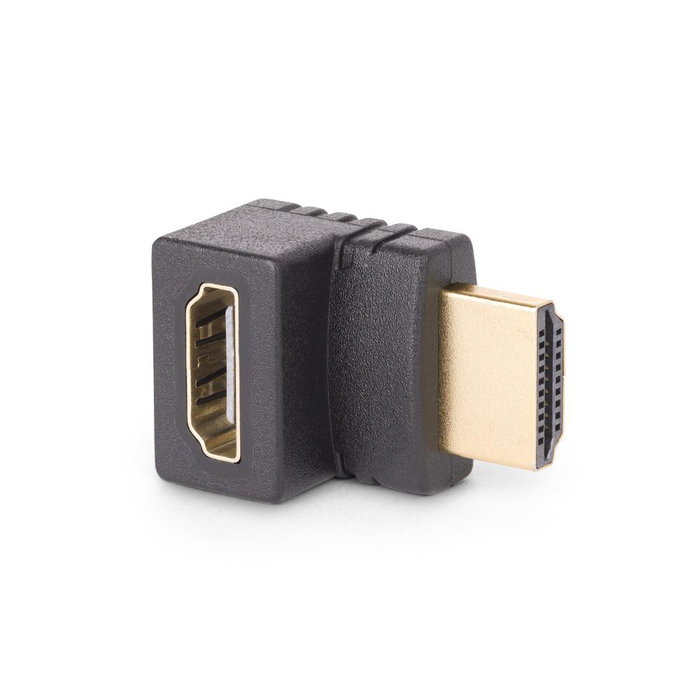 Startech Adaptador HDMI 2.0 Acodado hacia Arriba Macho a Hembra