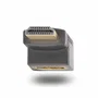 StarTech.com Adaptador HDMI 2.0 Acodado Hacia Arriba Macho a Hembra Negro