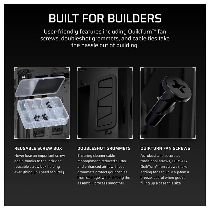 Corsair 5000T Tempered Glass Negra