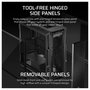 Corsair 5000T Tempered Glass Negra