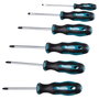 Makita E-10528 Juego de destornilladores de 6 piezas