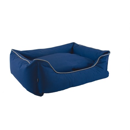 Nayeco Cuna Desenfundable Outdoor Impermeable para Exterior - Tamaño 80x70x25 cm - Color Azul Marino