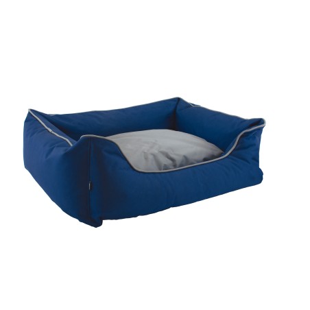 Nayeco Cuna Desenfundable Outdoor Impermeable para Exterior - Tamaño 80x70x25 cm - Color Azul Marino