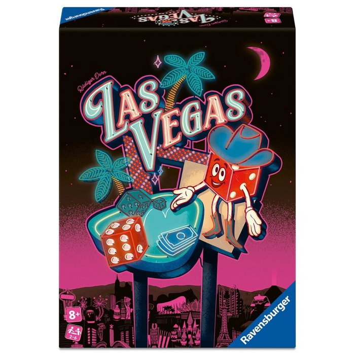 Ravensburger Juego de Mesa Las Vegas - Juego Familiar de Dados y Casino para 2-6 Jugadores a Partir de 8 Años Ravensburger Juego de Mesa Las Vegas - Juego Familiar de Dados y Casino para 2-6 Jugadores a Partir de 8 Años