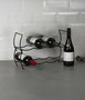 Black Confortime Botellero Metal para 8 Botellas Negro 44.5 x 15.2 x 15.2 cm (8 Unidades)