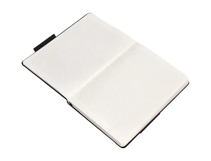 Antartik Cuaderno A4 Tapa Dura Hojas Cuadriculadas Negro 100 Hojas 80gr Gomilla FSC Antartik Cuaderno A4 Tapa Dura Hojas Cuadriculadas Negro 100 Hojas 80gr Gomilla FSC