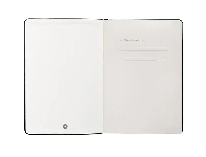 Antartik Cuaderno A4 Tapa Dura Hojas Cuadriculadas Negro 100 Hojas 80gr Gomilla FSC Antartik Cuaderno A4 Tapa Dura Hojas Cuadriculadas Negro 100 Hojas 80gr Gomilla FSC