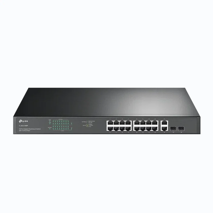 TP-Link TL-SG1218MP Switch No administrado Gigabit Ethernet PoE Negro TP-Link TL-SG1218MP Switch No administrado Gigabit Ethernet PoE Negro