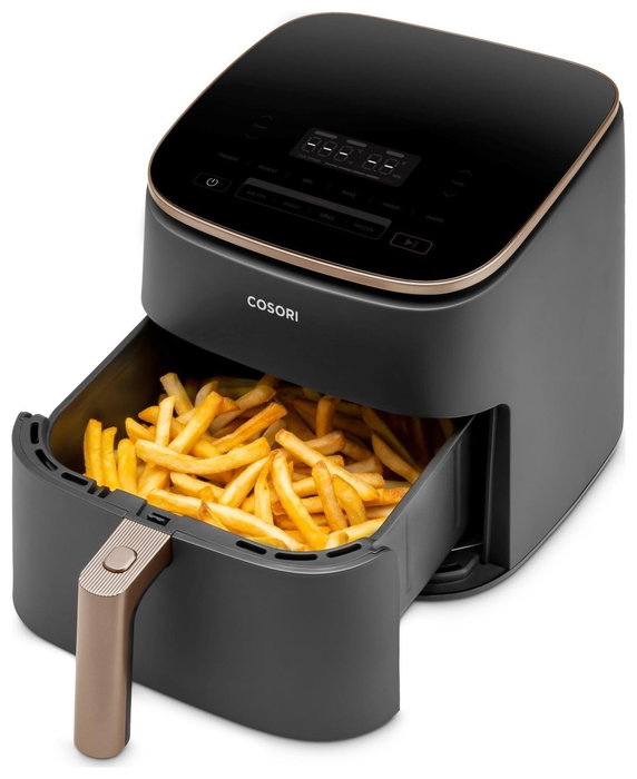 Cosori Turbo Blaze Chef Edition, Negro y Oro rosado, 6 L