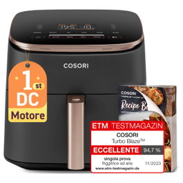 Cosori Turbo Blaze Chef Edition Negro, Oro rosado