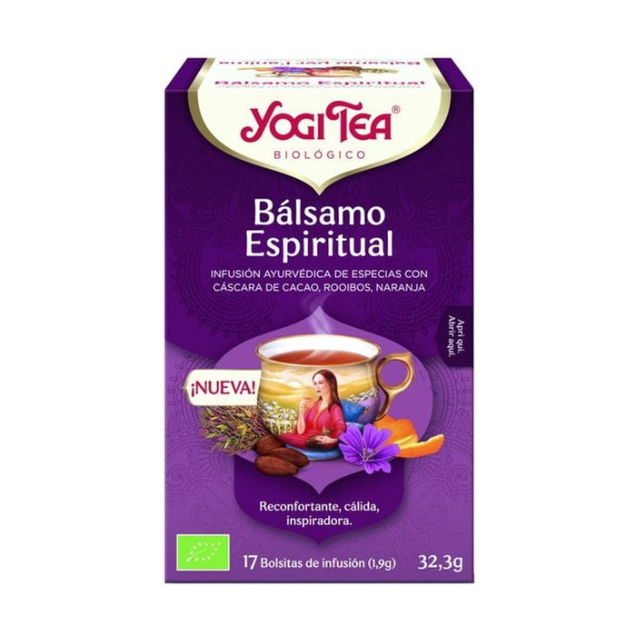 YOGI TEA Bálsamo Espiritual Bio 17 bolsitas YOGI TEA Bálsamo Espiritual Bio 17 bolsitas