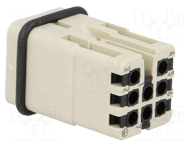 HARTING Han 7D-M Quick Lock 1,5mm² - Conector HDC Macho Han® D HARTING Han 7D-M Quick Lock 1,5mm² - Conector HDC Macho Han® D