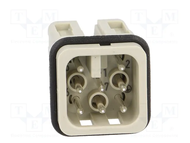 HARTING Han 7D-M Quick Lock 1,5mm² - Conector HDC Macho Han® D HARTING Han 7D-M Quick Lock 1,5mm² - Conector HDC Macho Han® D