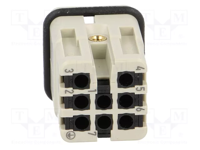 HARTING Han 7D-M Quick Lock 1,5mm² - Conector HDC Macho Han® D HARTING Han 7D-M Quick Lock 1,5mm² - Conector HDC Macho Han® D