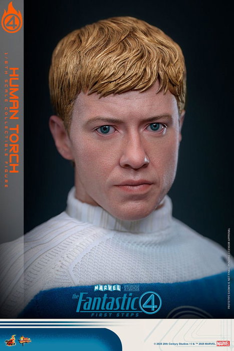 Hot Toys Los Cuatro Fantásticos: primeros pasos Figura Movie Masterpiece 1/6 Human Torch 30 cm Hot Toys Los Cuatro Fantásticos: primeros pasos Figura Movie Masterpiece 1/6 Human Torch 30 cm