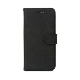 eSTUFF Funda Tipo Billetera PU WALES para iPhone 12 - Negra