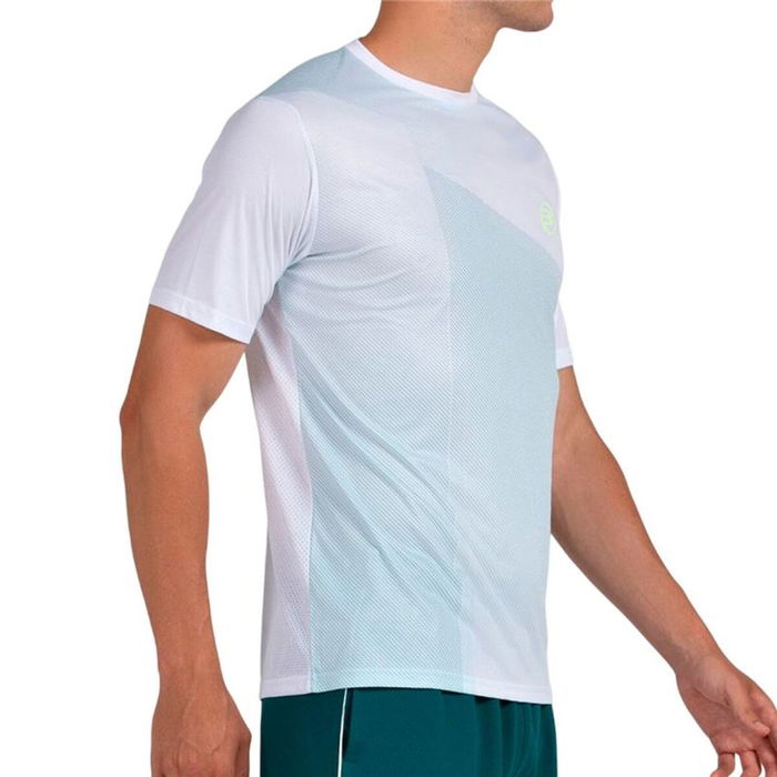 Camiseta de Manga Corta Hombre Bullpadel Lagar 012 Blanco 32