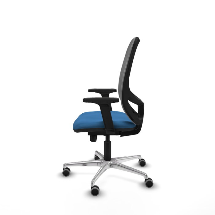 PIQUERAS Y CRESPO Silla de oficina Cilanco Azul claro y Gris