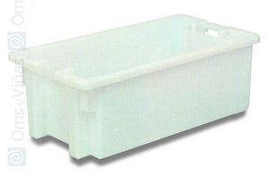 Trilla Induplast Ibérica Utilex Cubeta Superponible 60 l, Cubeta de Almacenaje y Transporte, 800 x 450 x 270 mm