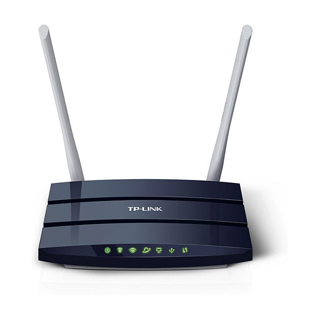 TP-Link Router Inalámbrico Archer C50, Doble Banda 2.4/5GHz, Wi-Fi 5 (802.11ac), Ethernet Gigabit, Negro