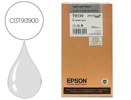 Epson T9139 Light Light Black Cartucho de tinta (200ml)
