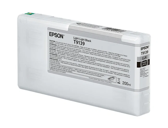 Epson T9139 Light Light Black Cartucho de tinta (200ml)