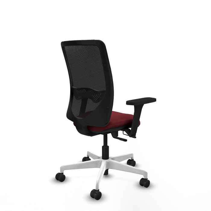 PIQUERAS Y CRESPO Silla de oficina Zulema con mecanismo Sincro/Traslack, Granate y Negro PIQUERAS Y CRESPO Silla de oficina Zulema con mecanismo Sincro/Traslack, Granate y Negro