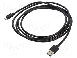 DeLOCK Kabel EASY-USB 2.0 USB Tipo-A a Micro-USB Tipo-B, 2 m, Negro