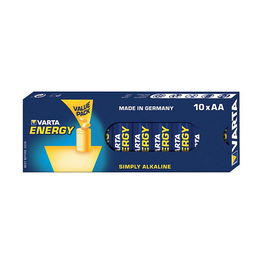 Varta 4106 Batería AA (LR6) Energy Alcalina 1.5V - Pack 10 Unidades