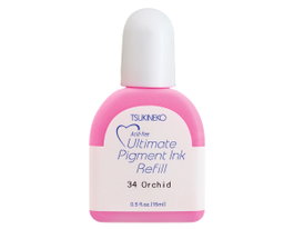 Tsukineko Tinta VERSACOLOR Orquídea Opaca Recarga 15ml