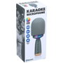 Basics Micrófono Karaoke con Altavoz y Luz RGB, 5W, Bluetooth, Autonomía 5h, Carga USB-C, Conector 3.5mm, 7.5x7.5x22 cm