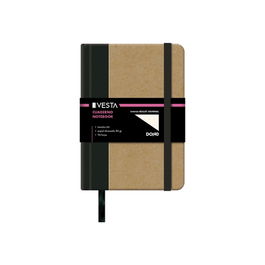 Cuaderno Vesta Nature A6 Bullet Journal Con Goma