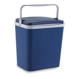 Campos Nevera Portátil Rígida de Camping 29 Litros (Capacidad 50 latas), Azul, Dimensiones 39.5 x 29.5 x 43 cm con Aislamiento de Poliestireno y Asa Ergonómica