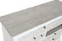 DKD Home Decor Cajonera Romantico Blanco 40x80x115 cm 4 Cajones 3 Puertas